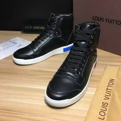 LV High-Top Fashion Men Shoes--090